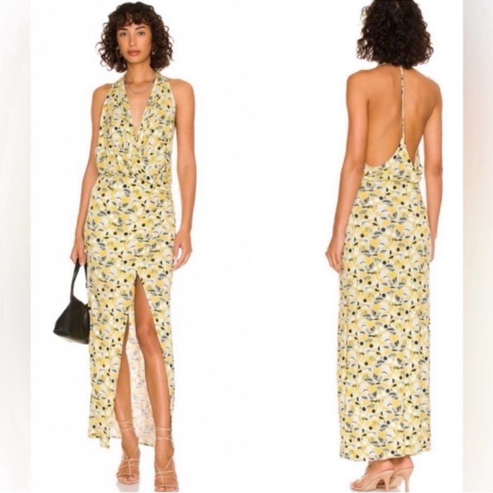 FREE PEOPLE Daria Halter Jersey Maxi s S
